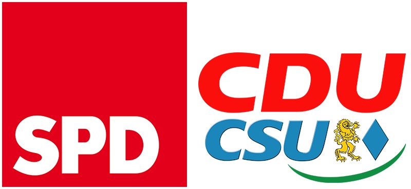 德國新聯合政府LOGO(SPD CDU CSU)