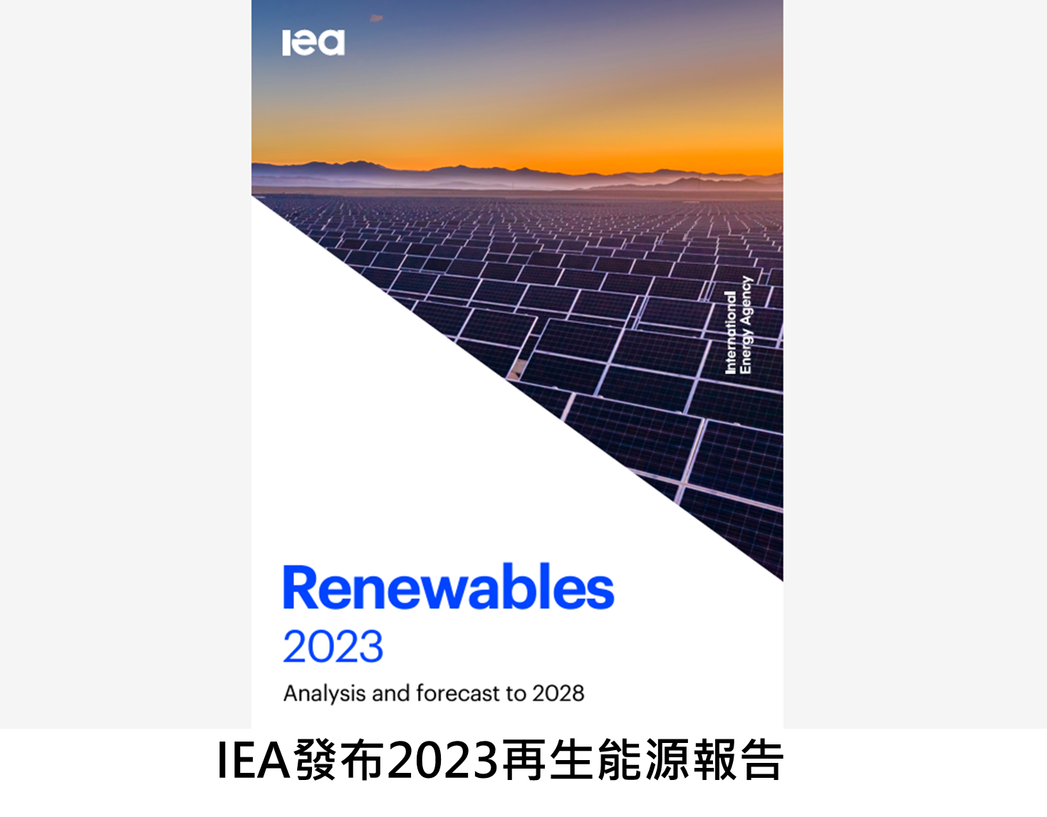 IEA發布2023再生能源報告