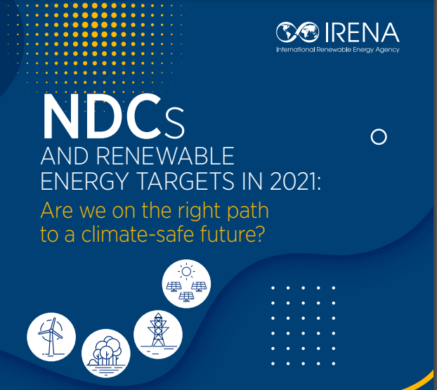 IRENA發布最新NDCs及再生能源目標報告